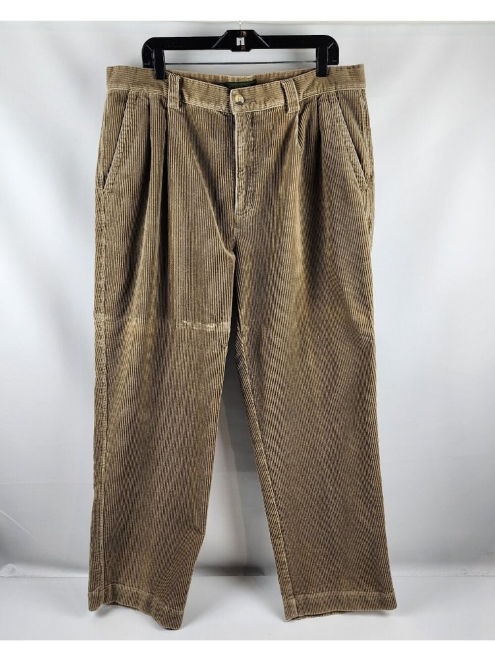 Timberland Pants Vintage Mens 38x30 Corduroy  Loose Fit Chunky Cords Tan